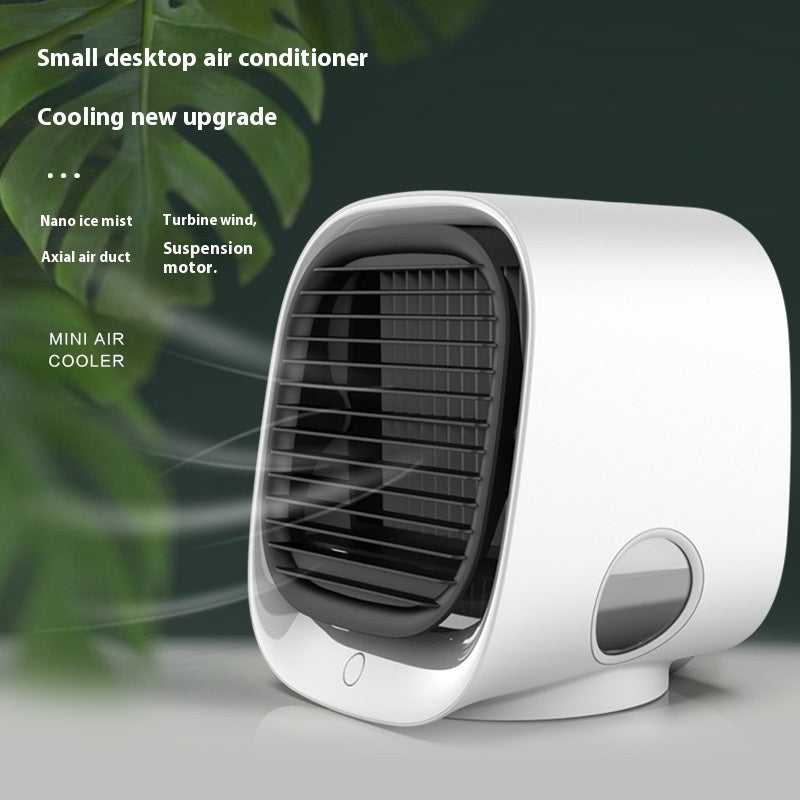 Desktop Water Cooling Fan Mini Refrigeration Air Conditioner USB Air Cooler