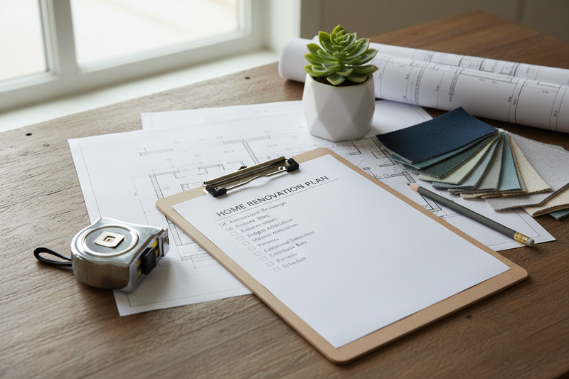 Home Renovation Checklist: Everything You'll Need Before You Start