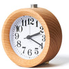 Beech Wood Silent Alarm Clock