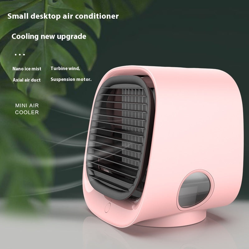 Desktop Water Cooling Fan Mini Refrigeration Air Conditioner USB Air Cooler