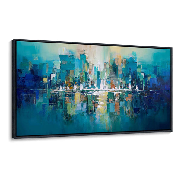 Bright Wall Art Oil Painting Abstract