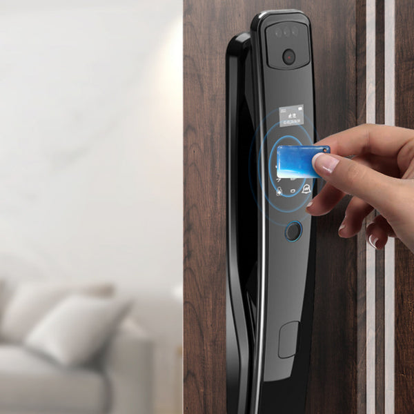3D Facial Recognition Smart Door Lock – Fully Automatic Fingerprint & Keyless Entry Home Security Lock